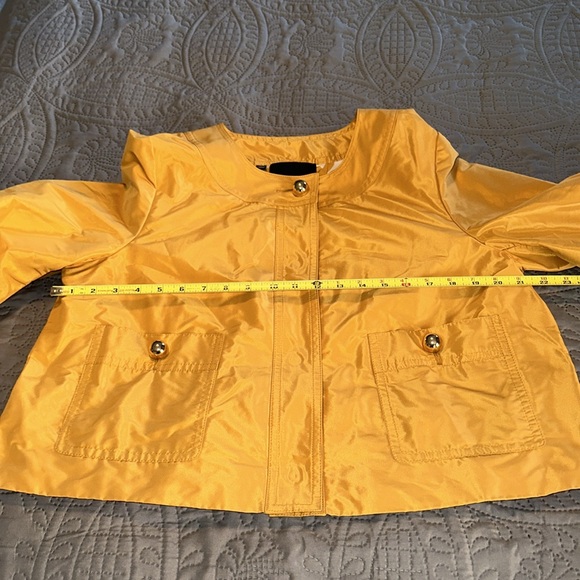 Carlisle Vintage Jacket unique high end fashion size 14 bubble sleeves 💛 Fab - Picture 13 of 16